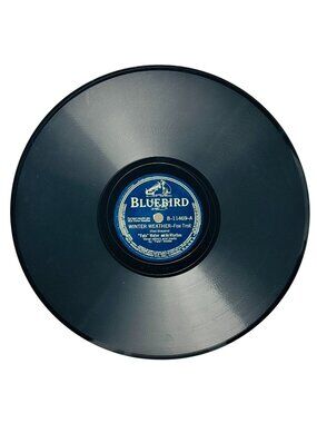 Fats Waller Winter Weather / Clarinet Marmalade 10in Shellac 78 Bluebird B-11469